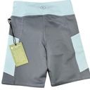 Parks Project Glacier Trail Blue Crop Top Sports Bra Bike Shorts Set XS NEW Tags Photo 12