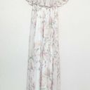 Show Me Your Mumu  floral off the shoulders Maxi Dress SMALL bridesmaid Photo 5