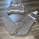 Fabletics NWT   set high waisted sculpt knit cut out back legging and sport bra Photo 5