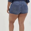 Torrid  High Rise Shortie Short Vintage Stretch Medium Wash Blue Plus Size 26 Photo 4