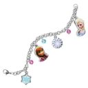 Disney  Frozen Anna & Elsa Snowflake Charm Bracelet Photo 0