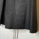 BCBGeneration  Black Textured Pleated A-Line Skater Skirt Women's Size 6 NEW Photo 1