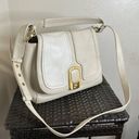 Fendi 💯Authentic  White Leather Shoulder Bag🍀 Photo 2