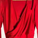 Michelle Mason  REVOLVE Red Long Sleeve Mini Bodycon Dress Size L Photo 3