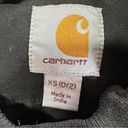 Carhartt  Rugged Flex Canvas Insulated Rib Collar Vest Button Zip Black Size XS Photo 9