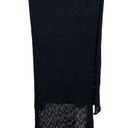 Liz Claiborne  Scarf Wrap Black Crochet 78" x 24" New Photo 10