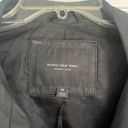 Marc New York Kayseri Faux Leather And Knit Moto Jacket - Size Medium Photo 2