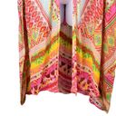 Gibson Latimer  Boho Pink Orange White Colorful Wrap NWT Small Photo 7