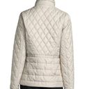 Barbour  Charlotte Quilted Jacket Winter Tartan Size US8 Beige Photo 3