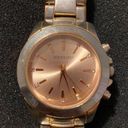 Sociology  Womens Rhinestone Accented Sunray Dial Rose Gold Watch Photo 0