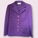 Kimberly VINTAGE  Purple Blazer Coat Photo 0
