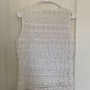 Dress Barn  women’s lace sparkly sleeveless blouse — large Photo 5