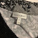 Fashion Bug Black And White Sequin Floral Top Photo 7