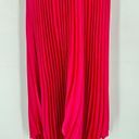 Petal and Pup  Hot Fuchsia Pink Dominique Pleat Detail Maxi Dress Size 10 Halter Photo 7