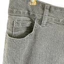 Riders By Lee  Vintage Antiqued Black Denim Midrise Bootcut Jeans Size 14 Photo 2