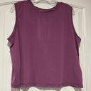 Zyia NWT  Active Light Purple Elegant Muscle Tank Size 2XL Photo 9