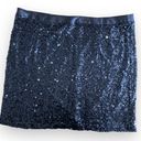 Lane Bryant  Black Sequined Pencil Skirt Lined Knee Length Women's Plus 28 Photo 2