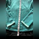 The North Face  Women’s Mint Green Logo Full Zip Osito Silky Fleece Jacket Sz M Photo 7