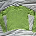 Sweaty Betty  IDOL OPEN-KNIT JUMPER IN GREEN Photo 6