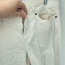 J.Jill  Women's Authentic Fit Slim Ankle Zipper Fly Button Jeans 10 Denim White Photo 7