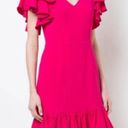 Stella McCartney  Miranda Dress in Bubble Gum sz 38 ruffle Photo 1