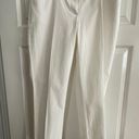 The Loft White Curvy Ankle Pants Photo 0