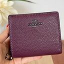 Coach NWT  Leather Snap Wallet Photo 0