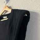 Aritzia  Babaton Womens Black Shoulder Pads Tank Top size medium Photo 3