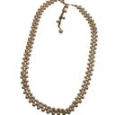 The Row Faux Pearls Triple Dangling Necklace Vintage 70s 80s 90s Jewelry Pendant Photo 3