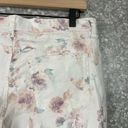 Style & Co  Plus Size Petite White Floral Slim Leg Jeans - Size 14P - High Waist Photo 5