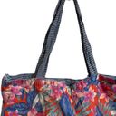 American Eagle  Outfitters Red Floral Tote Bag Photo 4