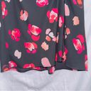 CAbi  5513 Petal Floral Print High Waisted A-line Skirt in Cranberry Crush Photo 3