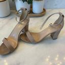 Nude Heels With Ankle Strap Tan Size 7 Photo 0