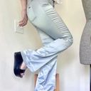 Guess 2000s era Y2K satin pants baby blue  flare low rise pants Photo 0