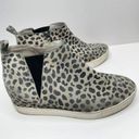 Caslon  Aidy Boots Size 10 Water Resistant Suede Leather Leopard  Print Booties Photo 3