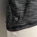 Lululemon Dark Gray Muscle Tank Top Fitness Workout Photo 8