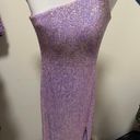 La Femme Purple sequin dress Photo 1