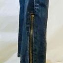 GUESS Blue Stretch Denim Zip Tapered Sleeveless Jumpsuit~4~ Photo 3