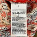 Old Navy  High Neck Red Floral Sleeveless Tank Blouse Large Photo 6