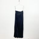 Michelle Mason Black Silk Strapless Midi Dress Photo 1