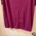 All In Motion  Magenta V Neck Short Sleeve Tie Knot Back Tee XXL Photo 5