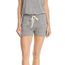 n:philanthropy Revolve :Philanthropy Breeze Romper Tee shirt shorts Romper Grey & white NWT L Photo 3