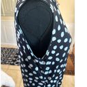 NWT Anrabess Polka Dot Maxi Dress Womens M Coastal Sleeveless Black White Hi low Size M Photo 7