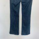 CAbi  Mid Rise Flare Leg Dark Wash Jeans Size 6 Photo 6