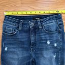 Vervet Dark Wash High Waisted Distressed Flared Crop 90s Style Y2K Jeans Size 26 Photo 10