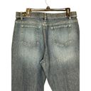 Liz Claiborne  Women's Jeans Straight Leg Fit Stretch Denim Mid-Rise Size 14R Photo 8