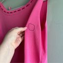 Karen Scott  Barbie Pink Tank Top Slinky Stretch - Size Small Photo 6