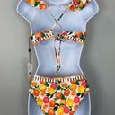 Nanette Lepore NEW  Tutti Frutti Heartbreaker Swim Bikini Size 10 Photo 9