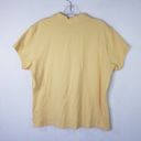 L.L.Bean  Polo Shirt Womens Size XL Yellow Short Sleeve Collared Classic Casual Photo 1