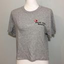 Grayson Threads NWT Feel The Feels Instagram Like Crop Top Tee New Photo 1